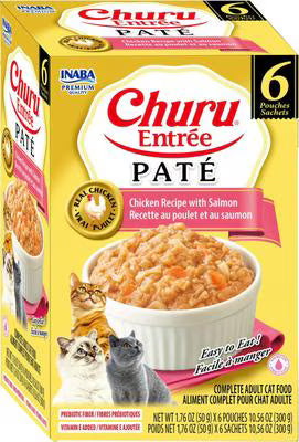 Inaba Churu Entree Pate Chicken Recipe with Salmon