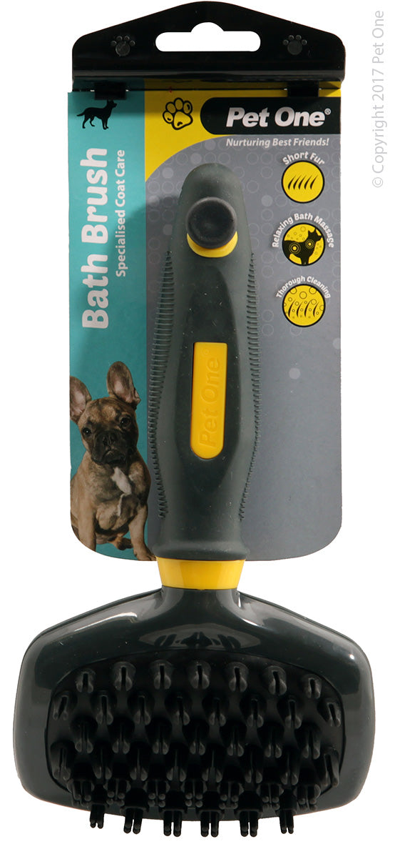 Pet One Grooming Bath Brush