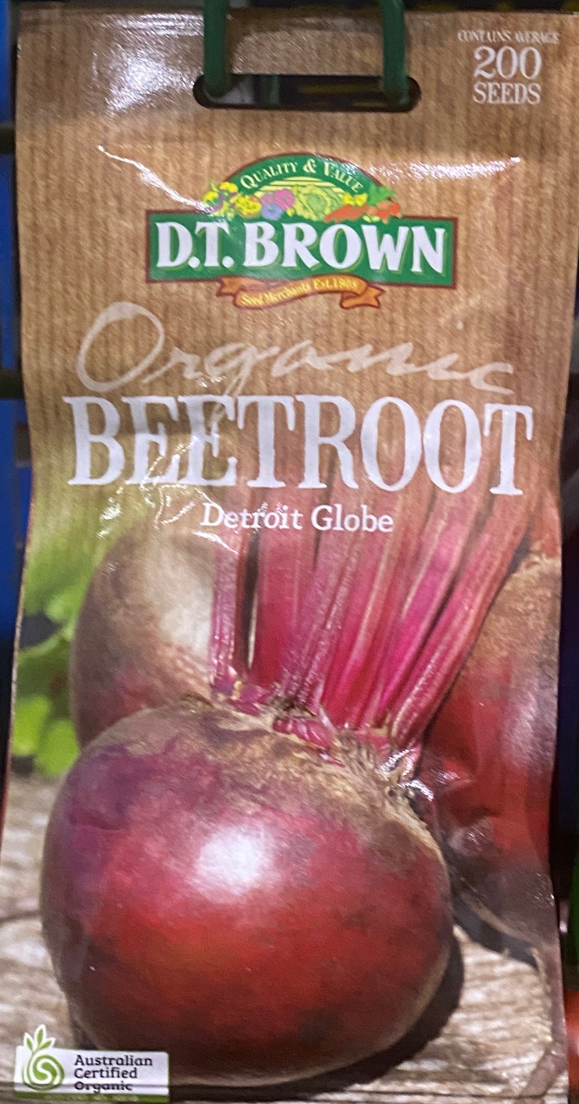 DT Brown Detroit Beetroot Organic
