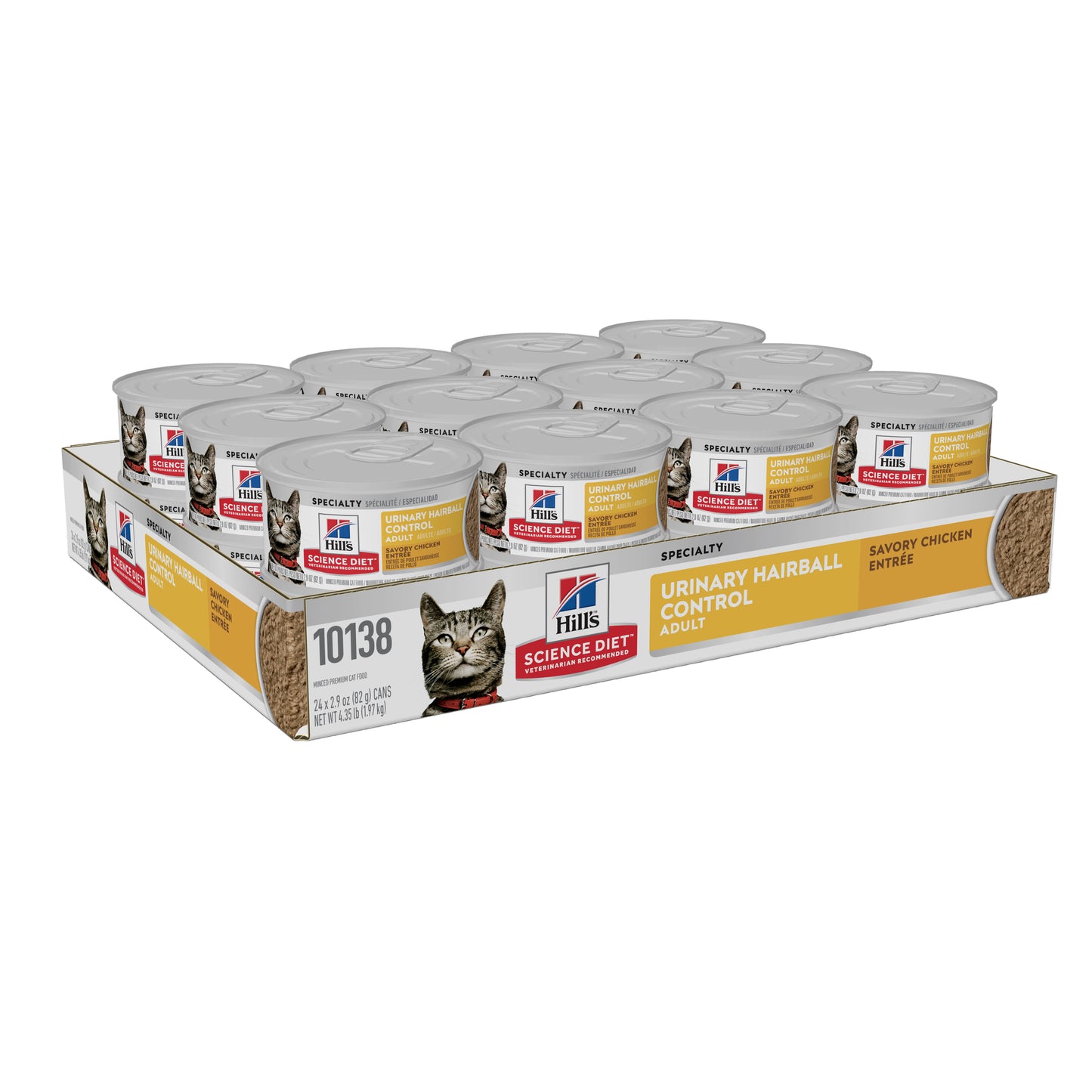 Hill's Science Diet Adult Urinary Hairball Control Canned Cat Food