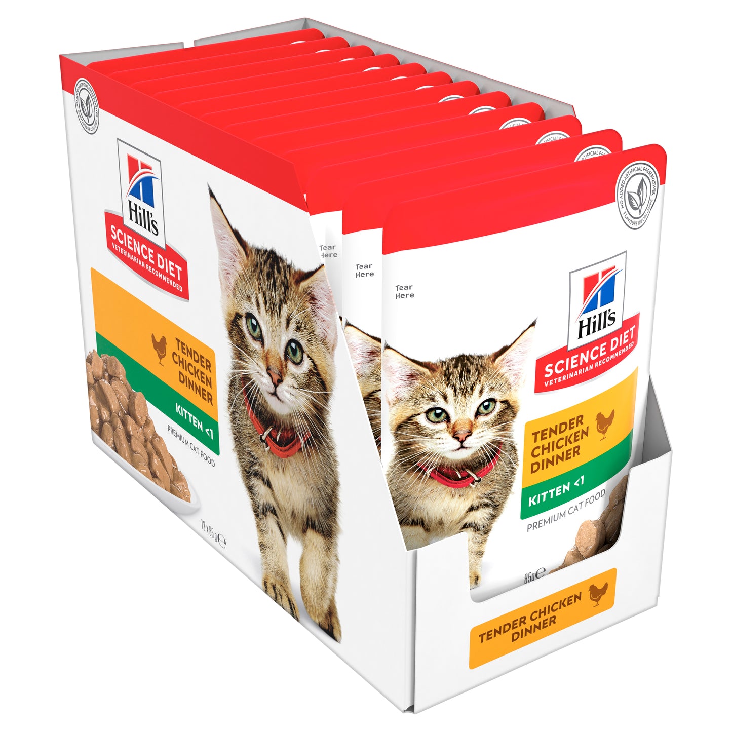 Hill's Science Diet Kitten Healthy Development Chicken Cat Food pouch