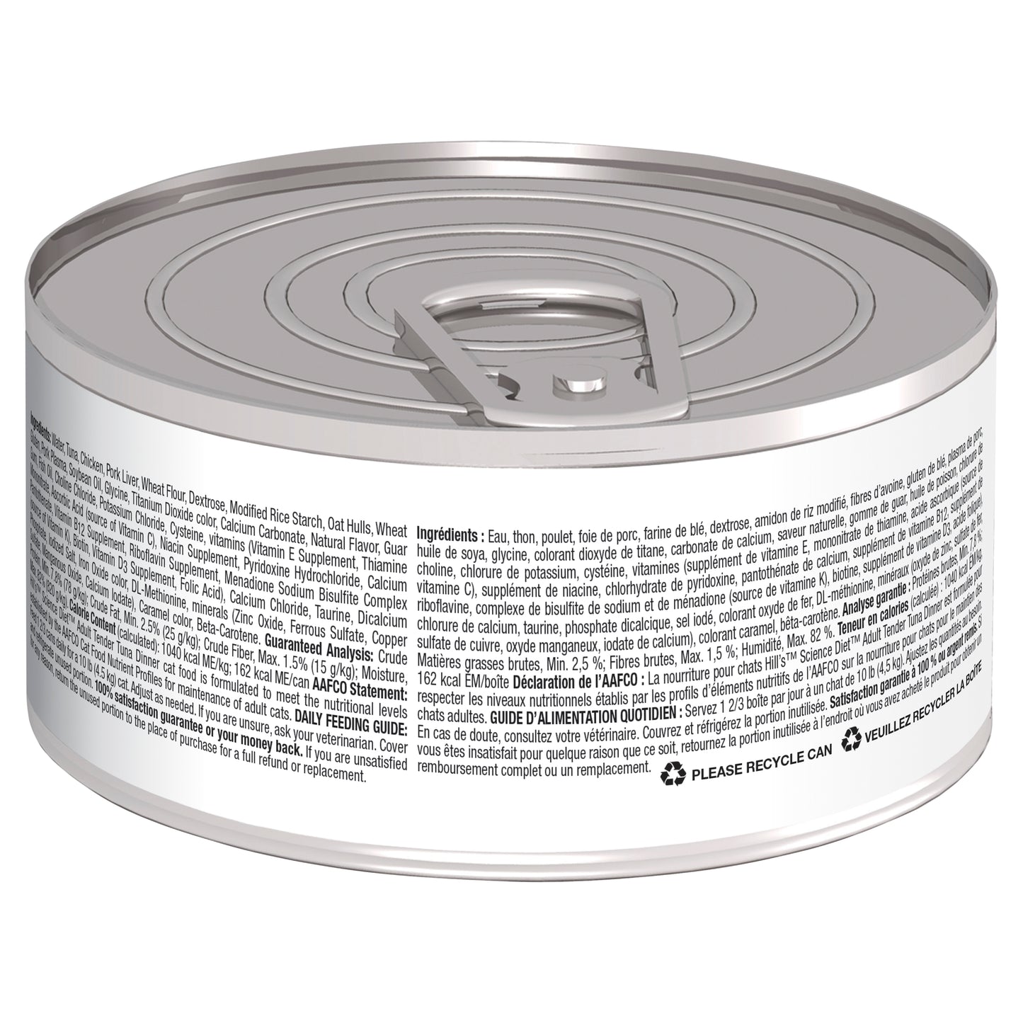 Hill's Science Diet Adult Tender Dinners Chicken Canned Cat Food 24x156g