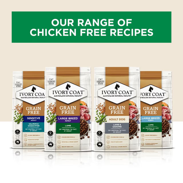 Ivory Coat Grain Free Dry Dog Food Ocean Fish and Salmon