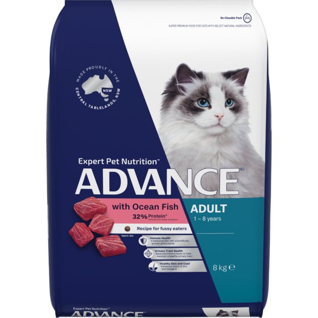 Advance Dry Cat Food Adult Ocean Fish - Woonona Petfoods