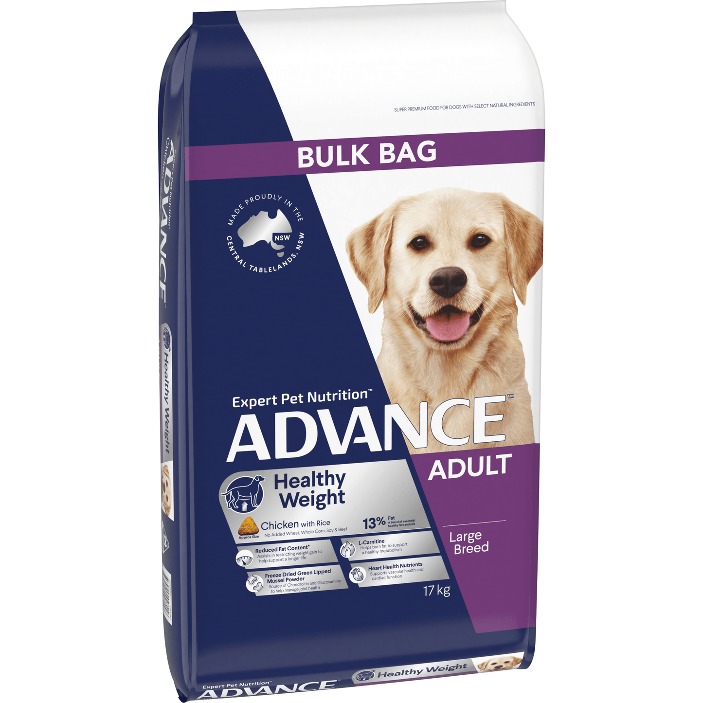 Advance Dry Dog Food Healthy Weight Large Breed - Woonona Petfoods