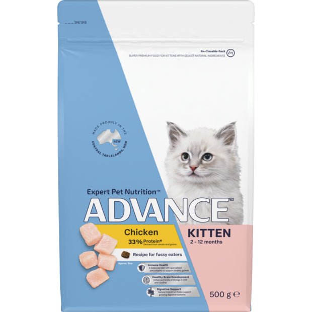 Advance Dry Kitten Food Chicken - Woonona Petfoods