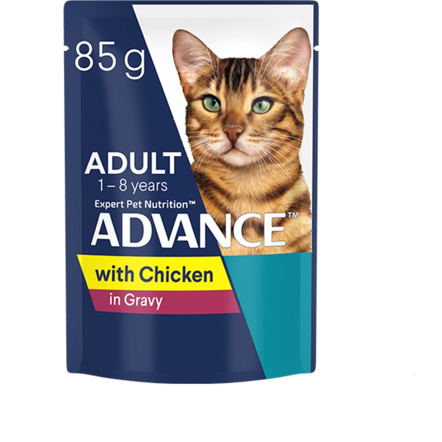Advance Wet Cat Food Chicken Chunks in Gravy 12 x 85g - Woonona Petfoods