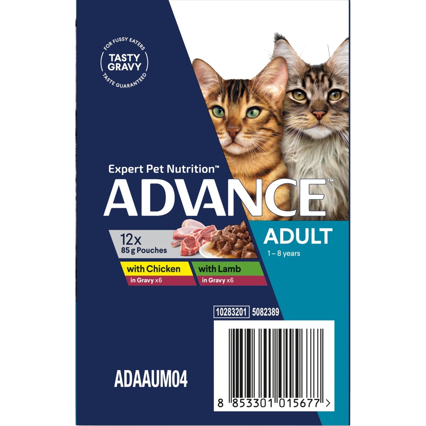 Advance Wet Cat Food Chicken Chunks in Gravy 12x85g - Woonona Petfoods