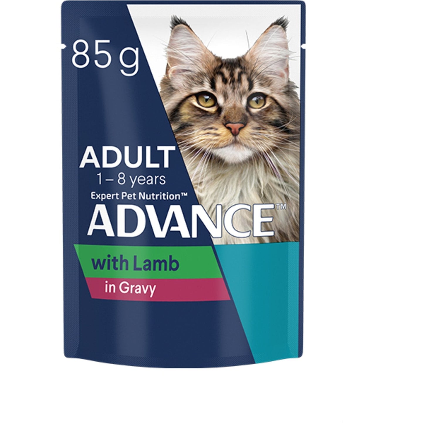 Advance Wet Cat Food Lamb Chunks in Gravy 12 x 85g1 - Woonona Petfoods