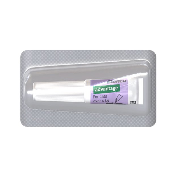 Advantage Cat Over 4kg Purple - Woonona Petfood & Produce
