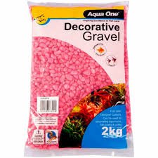 Aqua One Gravel Pink 7mm - Woonona Petfoods