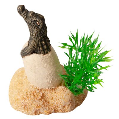Aqua One Ornament Hatching Baby Crocodile