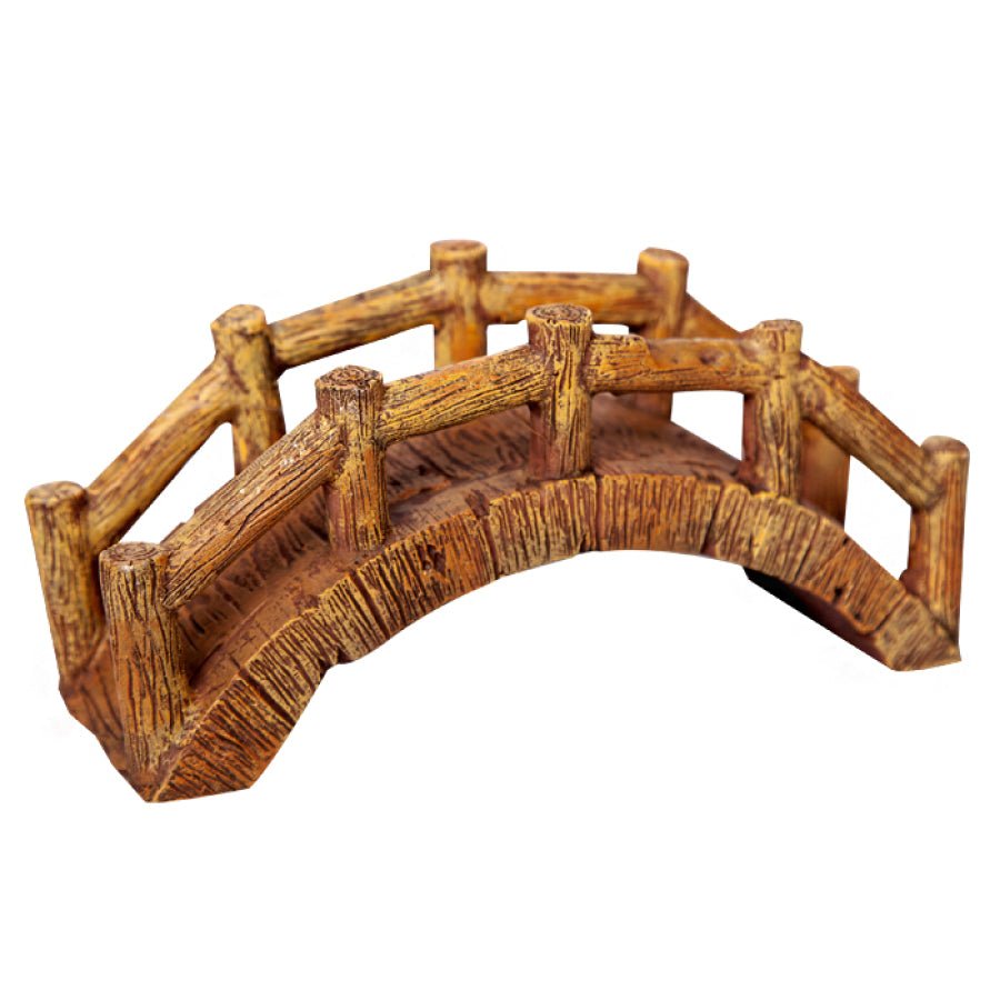 Aqua One Ornament Wooden Bridge - Woonona Petfoods