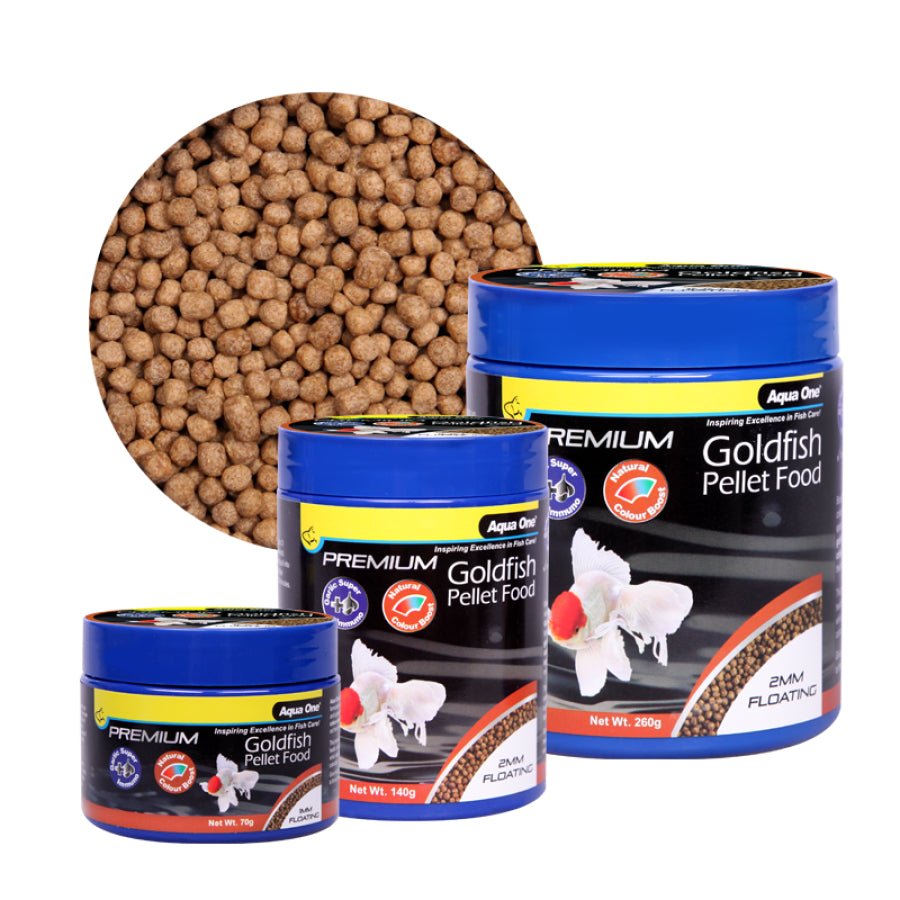 Aqua One Premium Goldfish Floating Pellets - Woonona Petfoods