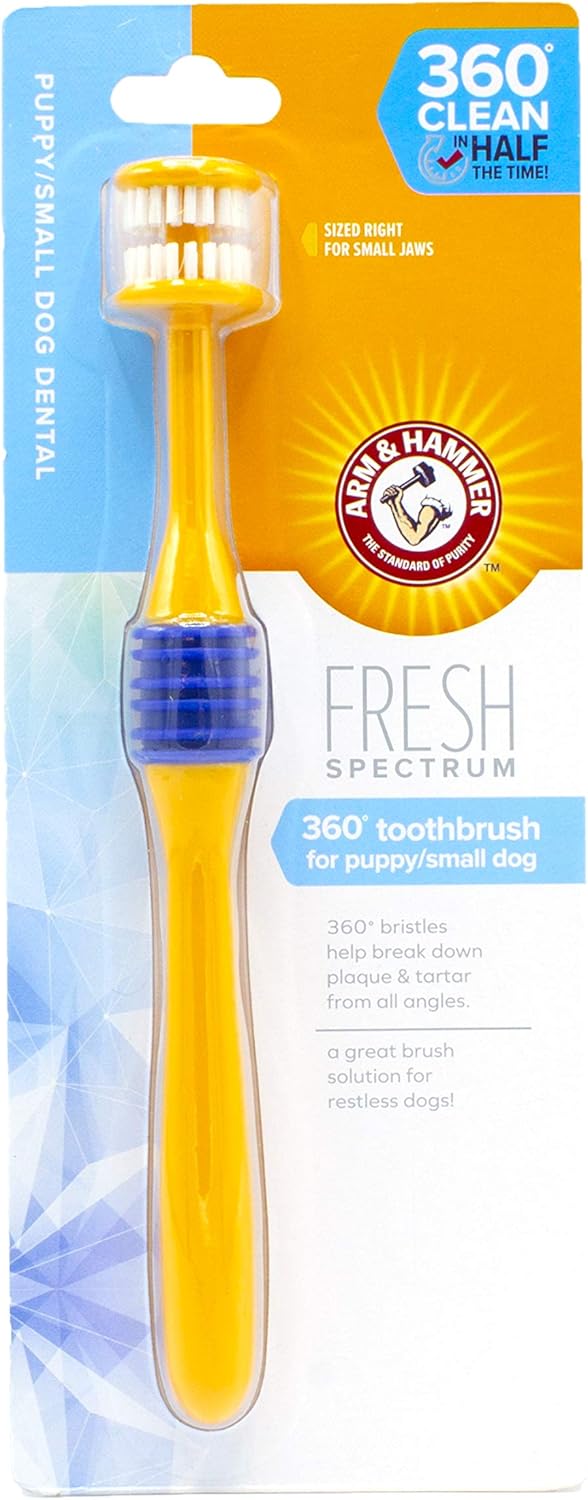 Arm and Hammer Fresh Spectrum 360 Degree Dog Toothbrush - Woonona Petfoods