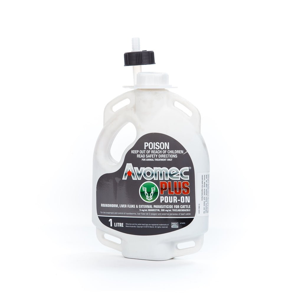 Avomec Plus Pour On 1 Litre - Woonona Petfoods