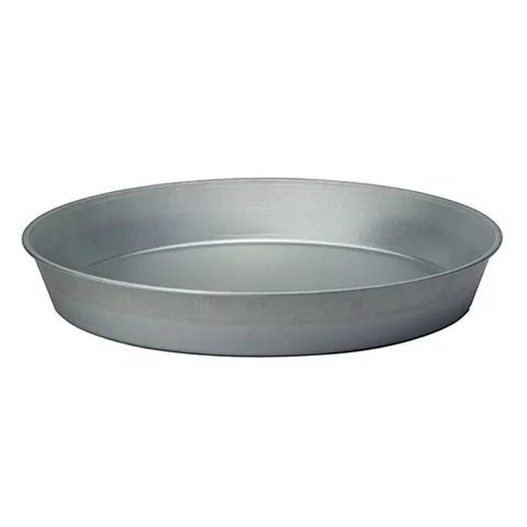 Bainbridge Galvanised Round Feed Plate - Woonona Petfoods