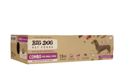 Big Dog 1.5kg Small Dog Combo