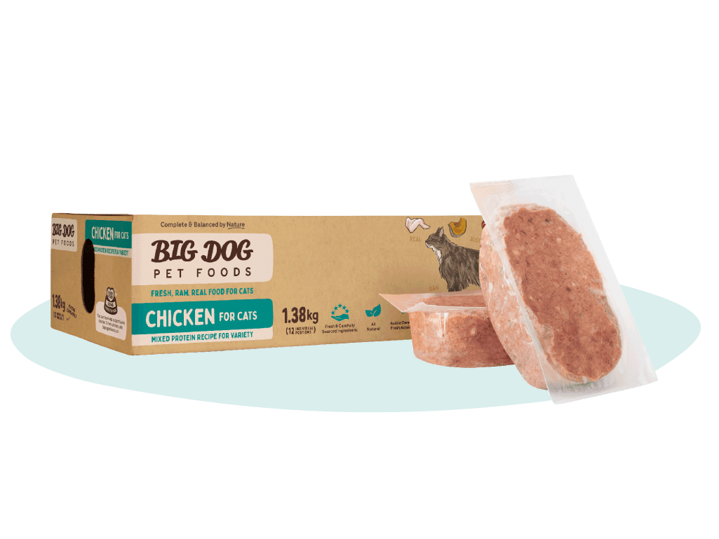 Big Dog Cat Chicken 1.38kg - Woonona Petfoods