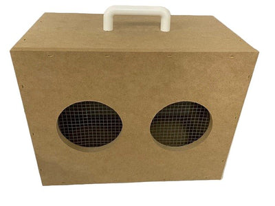 Bird Carry Box with Holes Small
