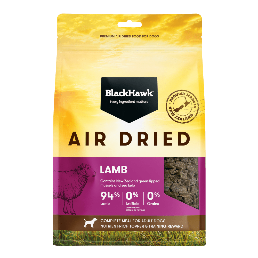 Black Hawk Air Dried Lamb Dog Food - Woonona Petfoods
