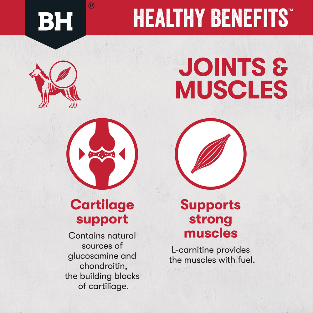 Black Hawk Dry Dog Food Healthy Benefits Joints and Muscles - Woonona Petfoods
