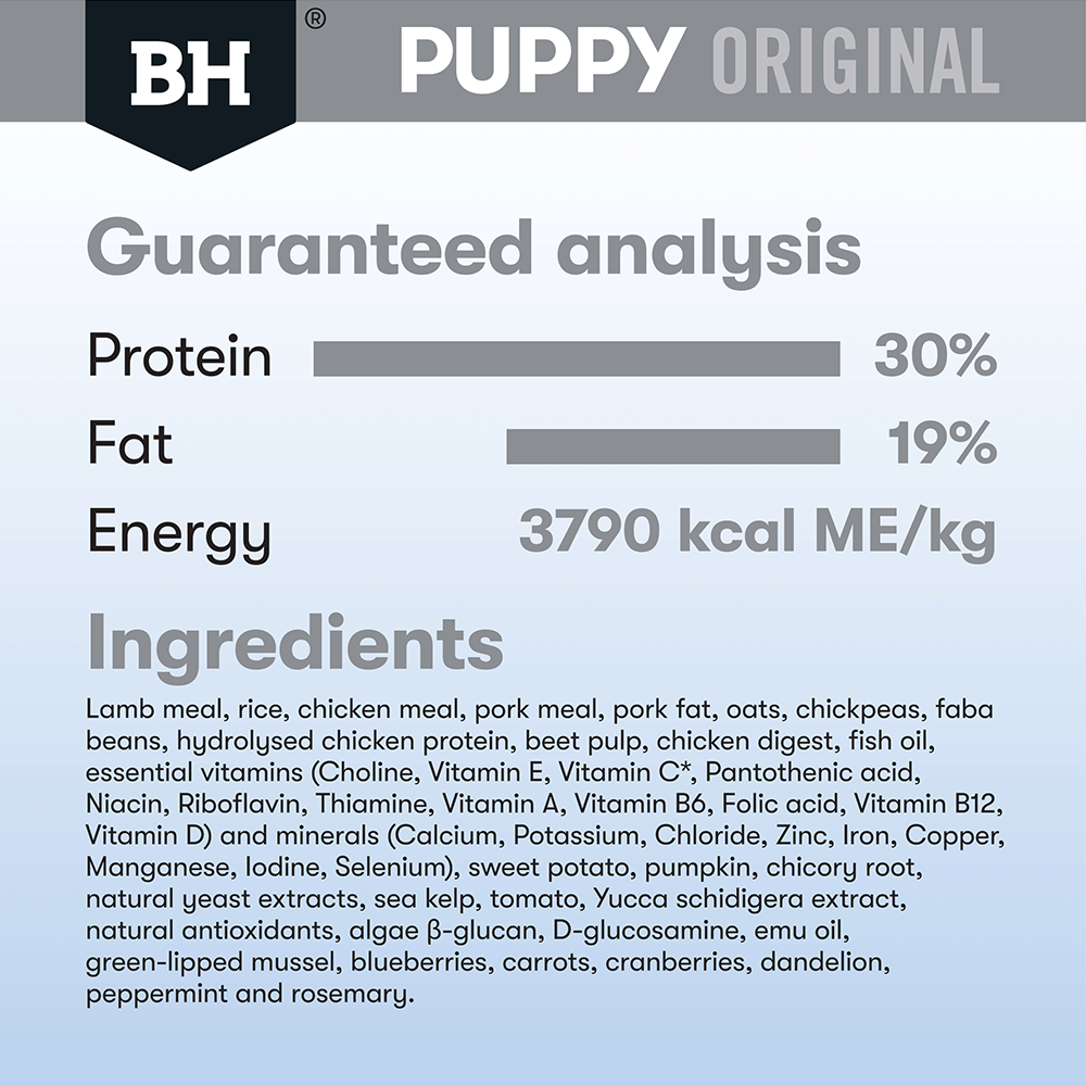 Black Hawk Dry Dog Food Puppy Medium Breed Lamb and Rice - Woonona Petfood & Produce