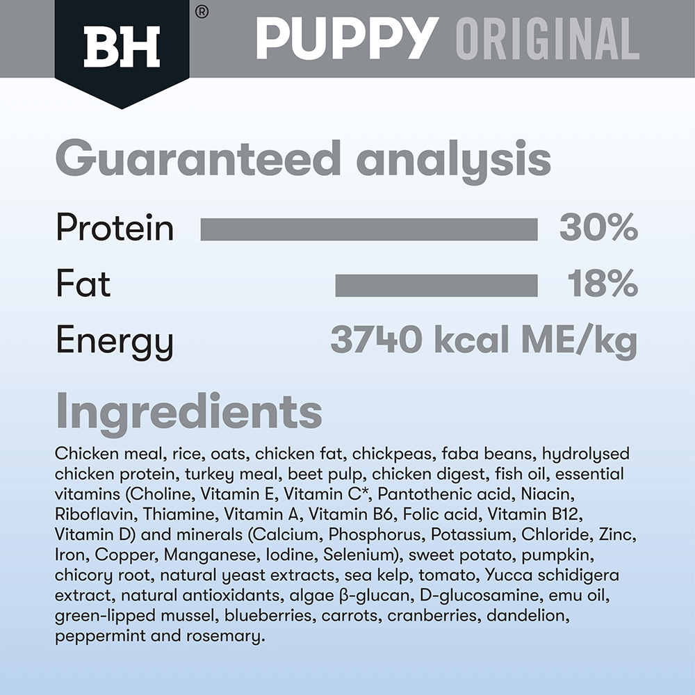 Black Hawk Dry Dog Food Puppy Small Breed Chicken and Rice - Woonona Petfoods