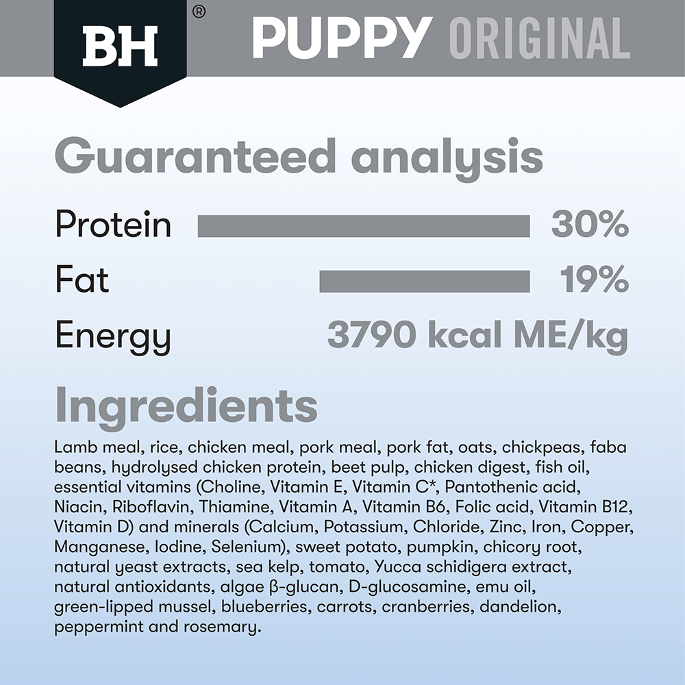 Black Hawk Dry Dog Food Puppy Small Breed Lamb and Rice - Woonona Petfoods