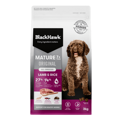 Black Hawk Mature Lamb and Rice Dry Dog Food