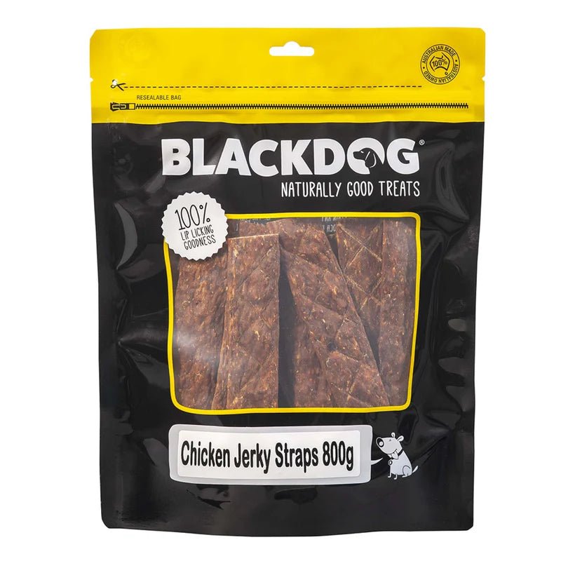 Blackdog Chicken Jerky Straps 800g - Woonona Petfoods