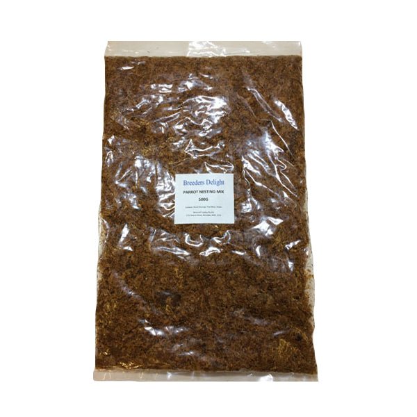 Breeders Delight Parrot Nesting Mix 500g - Woonona Petfood & Produce