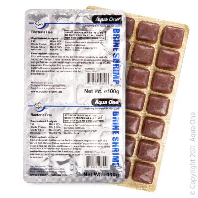 Brine Shrimp Frozen 100g Aqua One