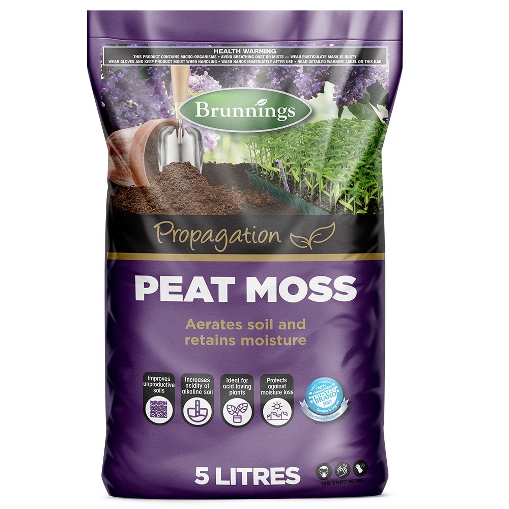 Brunnings Peat Moss 5 Litre - Woonona Petfoods