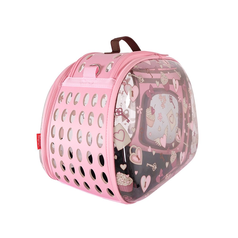Carrier - Transparent Hardcase Carrier Ibiyaya - Woonona Petfoods