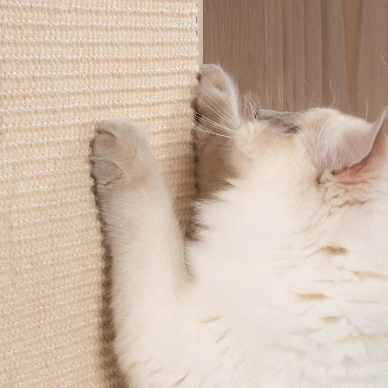 Catit Vesper Patio White with Scratcher Pad - Woonona Petfoods