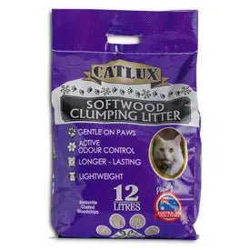 Catlux Clumping Litter - Woonona Petfoods