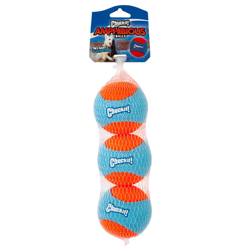 ChuckIt Amphibious Balls Medium 6.3cm 3 Pack - Woonona Petfoods