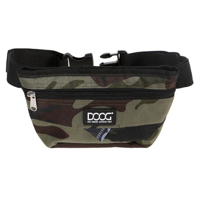 Doog Treat and Training Pouch with Hinge Closure Camo Large - Woonona Petfood & Produce