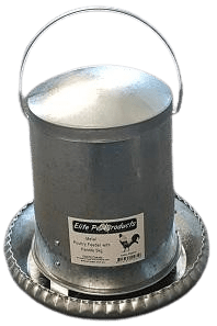 Elite Pet Metal Poultry Feeder with Handle 5kg