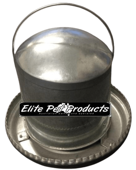 Elite Pet Metal Poultry Feeder with Handle 9kg - Woonona Petfoods