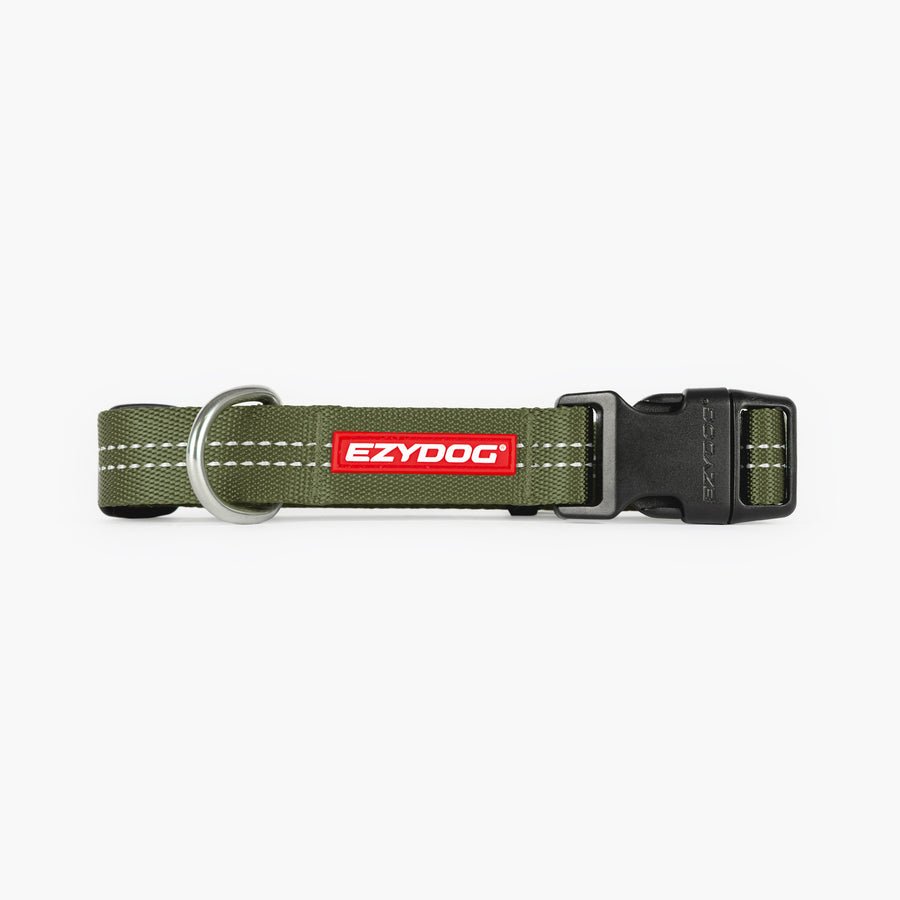 Ezydog Essential Adjustable Collar Green - Woonona Petfoods