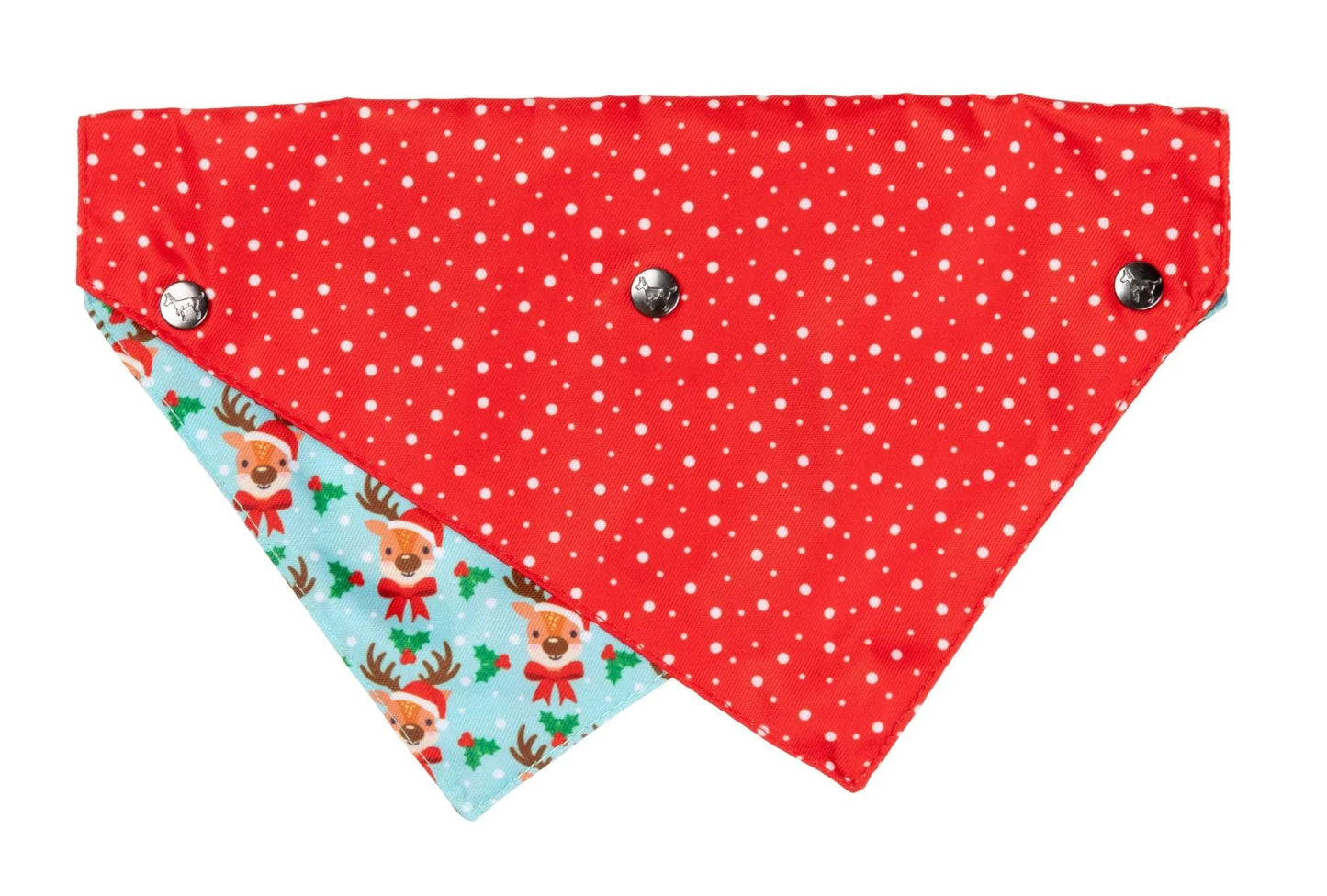 Fuzzyard Bandana - Blitzen Blizzard - Woonona Petfoods