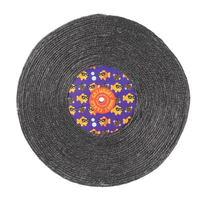 Fuzzyard Cat Toy Record Scratcher Caturday Night Fever