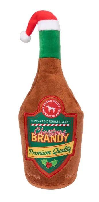 Fuzzyard Dog Toy - Christmas Brandy