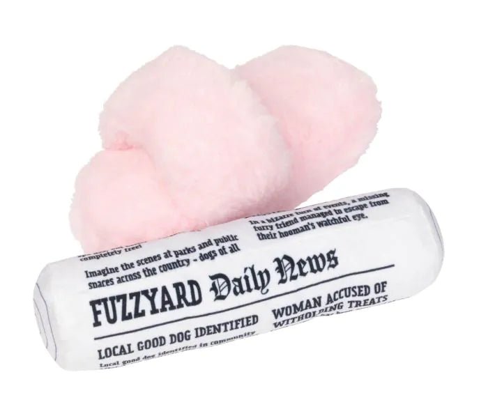 Fuzzyard Dog Toy - Fetch My Slippers & Paper 2 Pack - Woonona Petfoods
