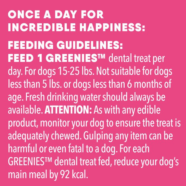 Greenies Puppy Dental Dog Treats Original Petite 340g - Woonona Petfoods
