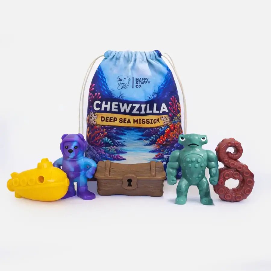 Happy Staffy Co. Chewzilla Deep Sea Mission - Woonona Petfoods
