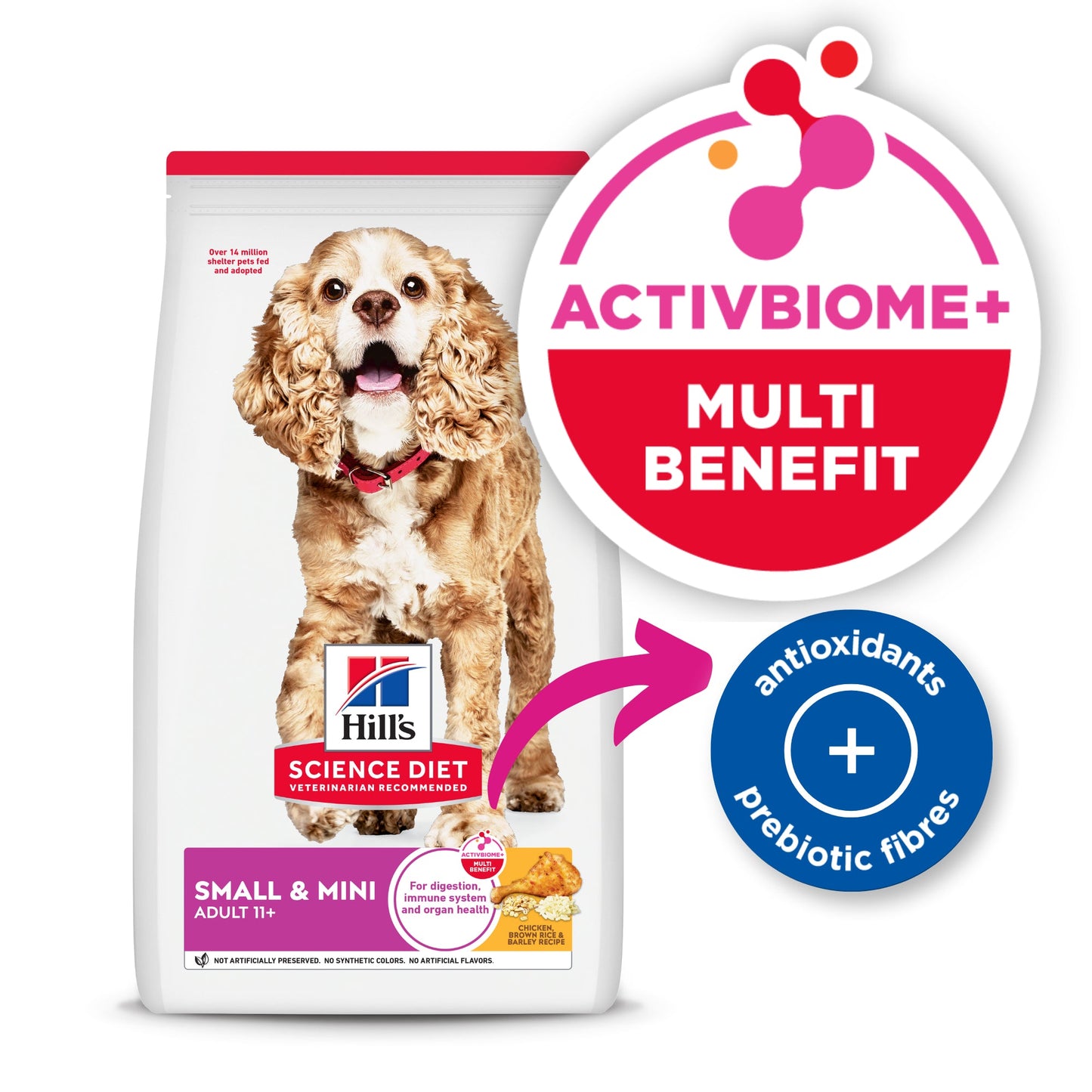 Hill's Science Diet Adult 11+ Small and Mini Senior Dry Dog Food 2.04kg - Woonona Petfoods