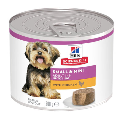 Hill's Science Diet Adult Small and Mini Chicken Canned Dog Food 200g